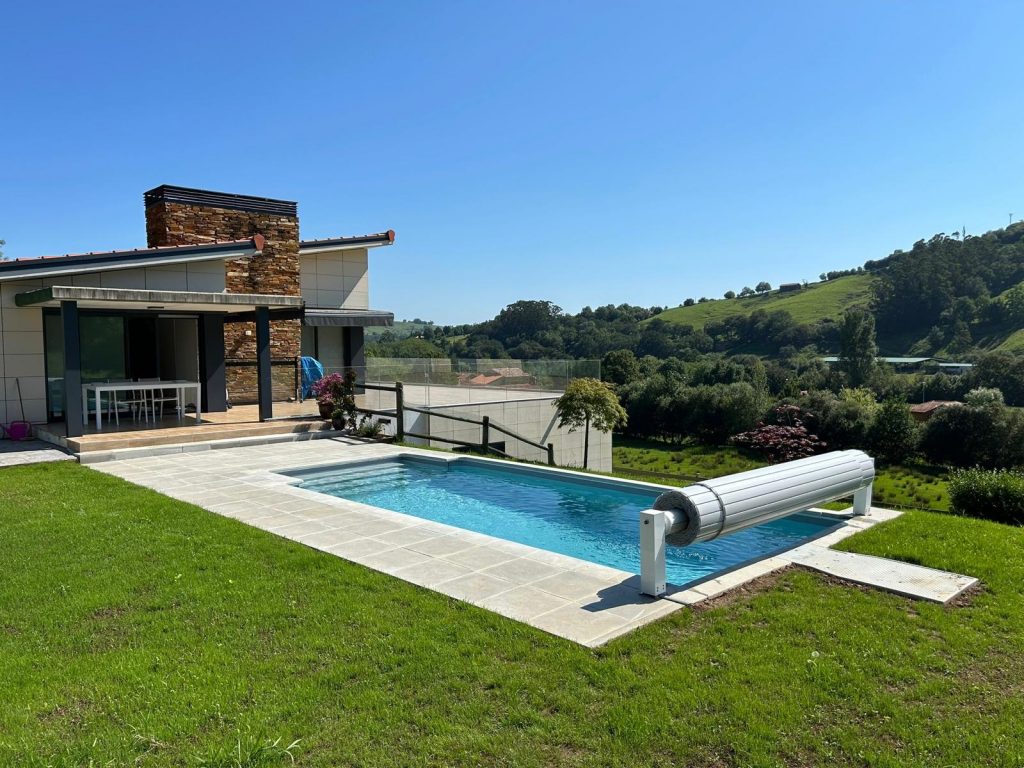 Construcción de piscina en la provincia de Huesca