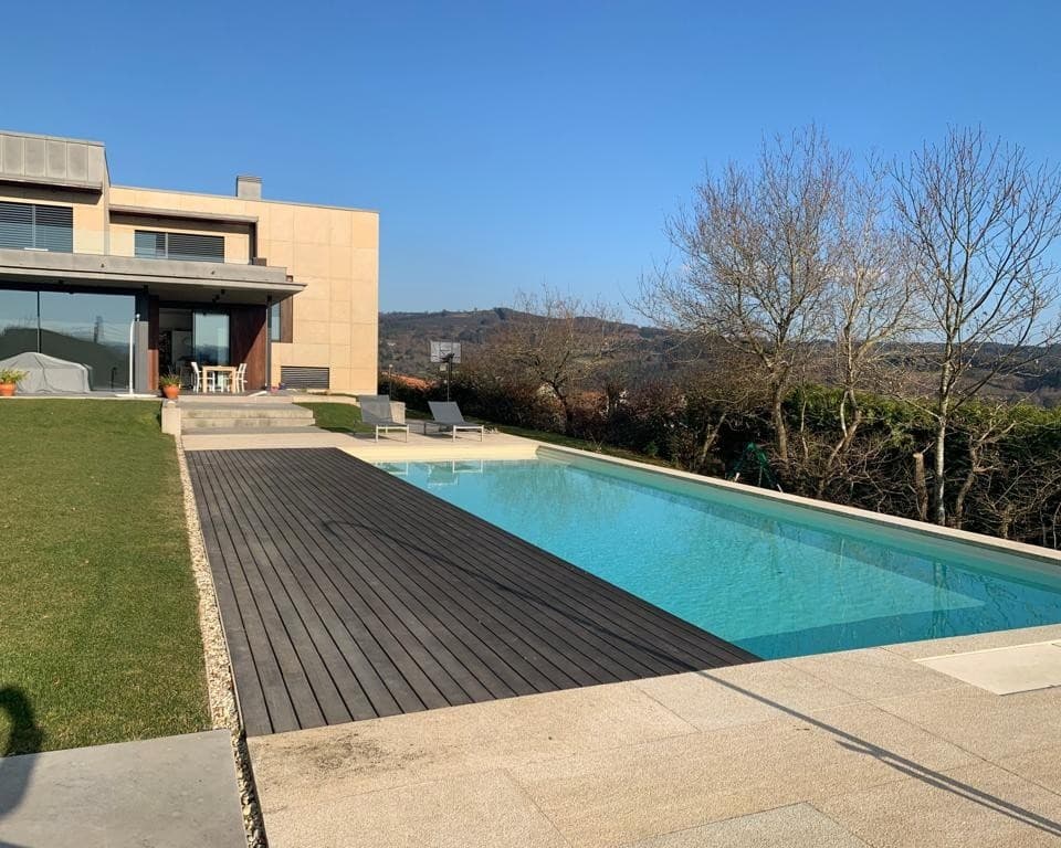 Piscina de obra Desjoyaux en Jaca