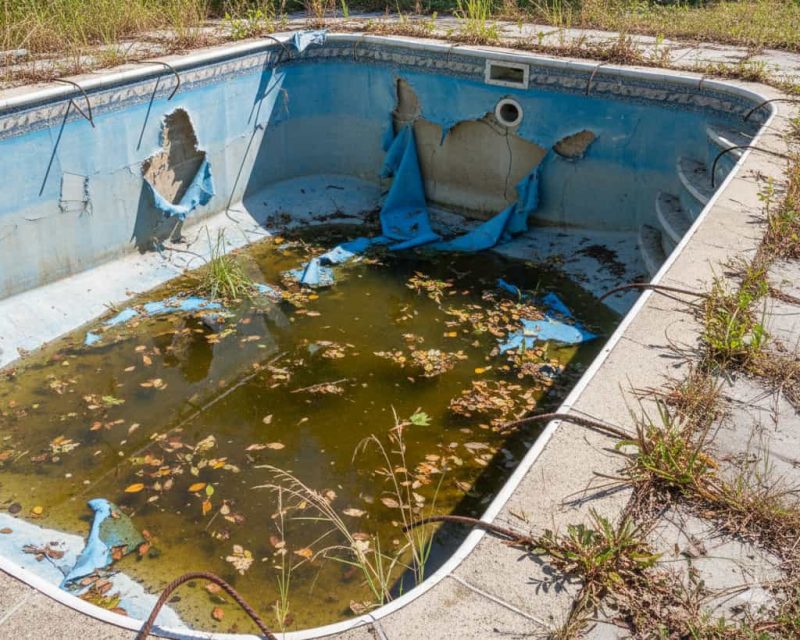 problemas liner piscinas