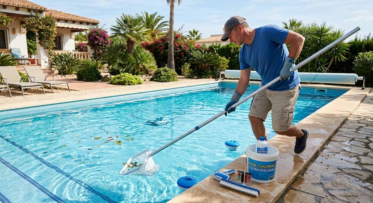 errores mantenimiento piscina