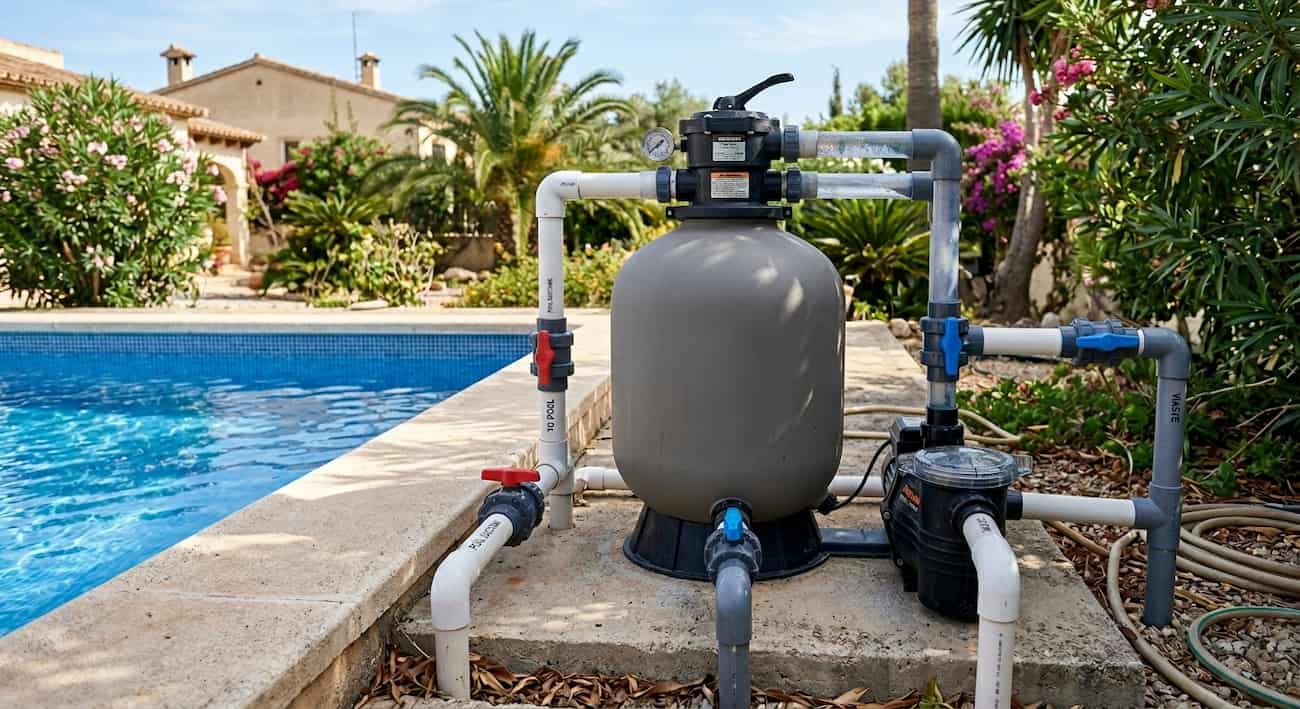 cuando cambiar el filtro de la piscina