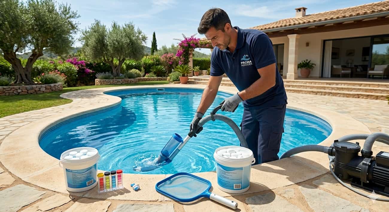 cuanto cuesta mantener una piscina al mes
