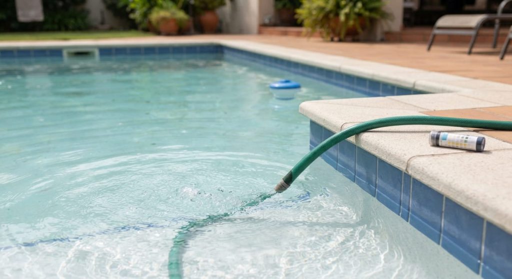 Cada cuánto hay que renovar el agua de una piscina