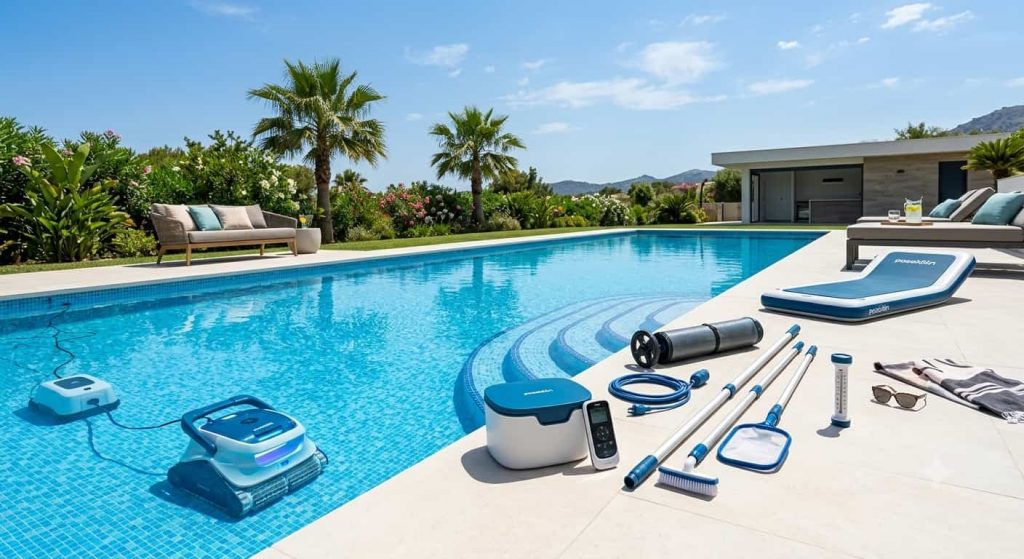 Robots limpiafondos y accesorios para tu piscina este verano