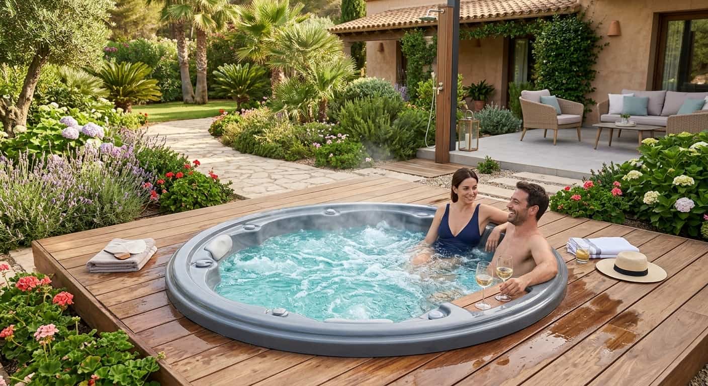 Jacuzzi o spa exterior