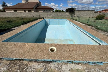 Antes - Reforma de piscina