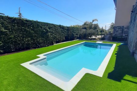 Construcción de piscina exterior de obra (blog)
