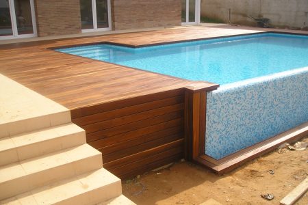 Piscinas sobreelevadas Desjoyaux