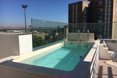 piscina atico zaragoza